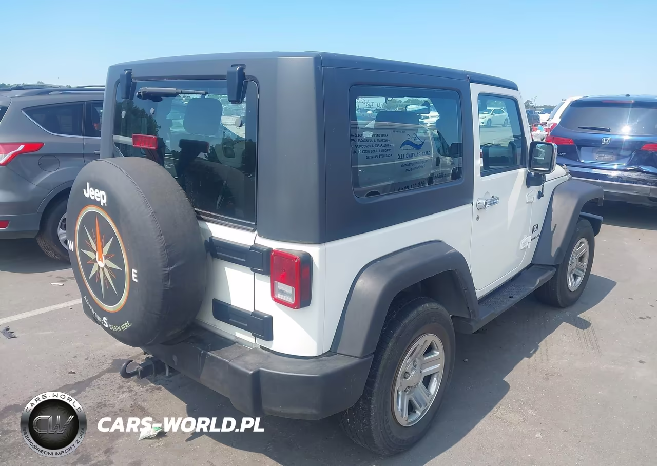 2007 Jeep Wrangler X VIN:1J4FA24187L160202 - 4