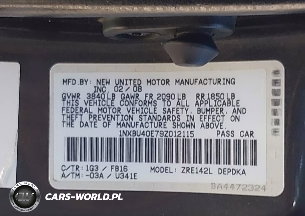 2009 Toyota Corolla Le VIN:1NXBU40E79Z012115 - 9