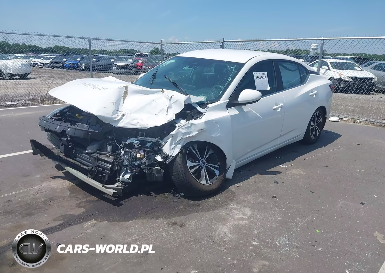 2020 Nissan Sentra Sv Xtronic Cvt VIN:3N1AB8CV0LY294209 - 2