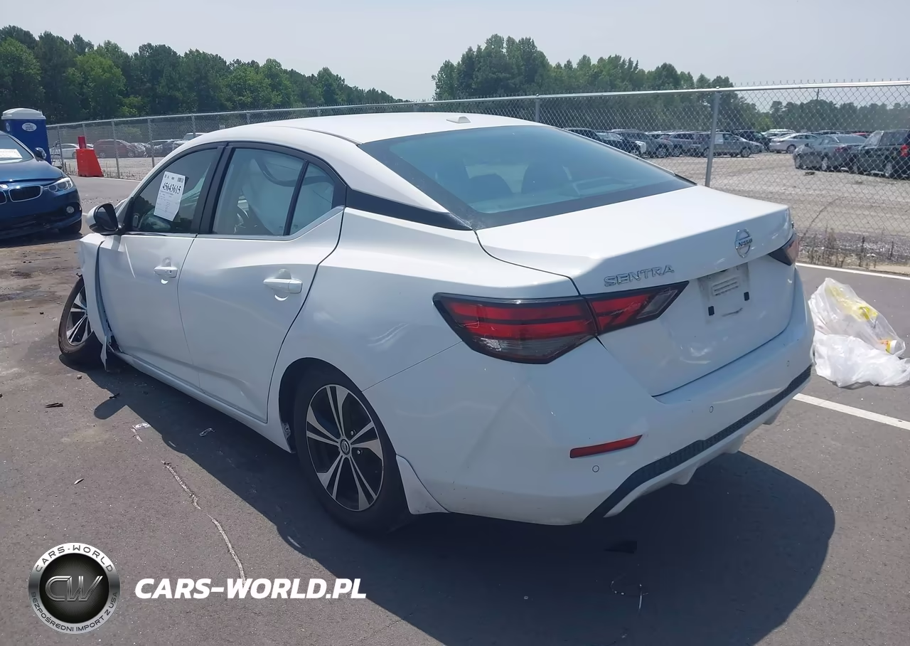 2020 Nissan Sentra Sv Xtronic Cvt VIN:3N1AB8CV0LY294209 - 3