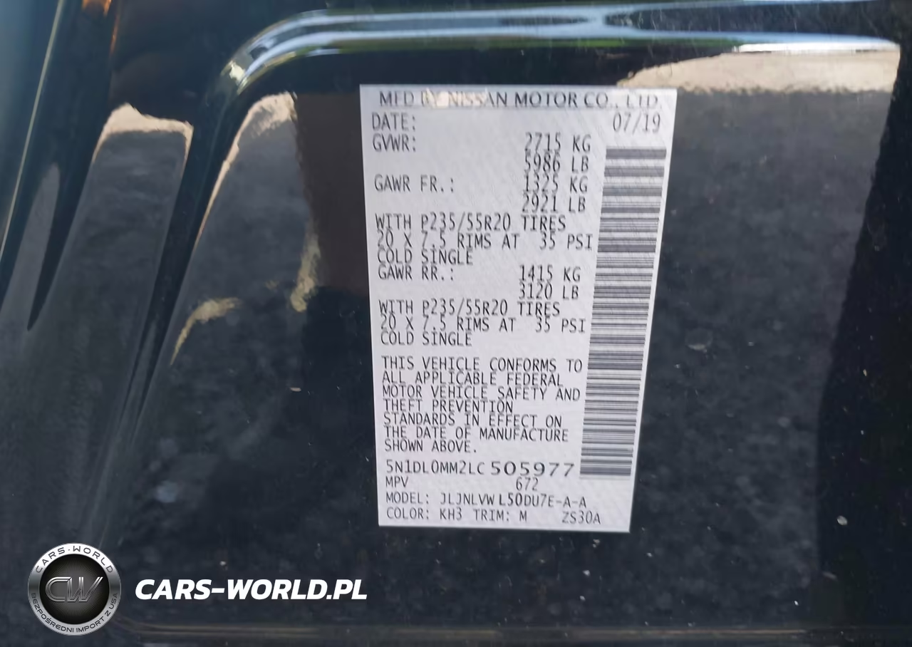 2020 Infiniti Qx60 Luxe Awd VIN:5N1DL0MM2LC505977 - 9