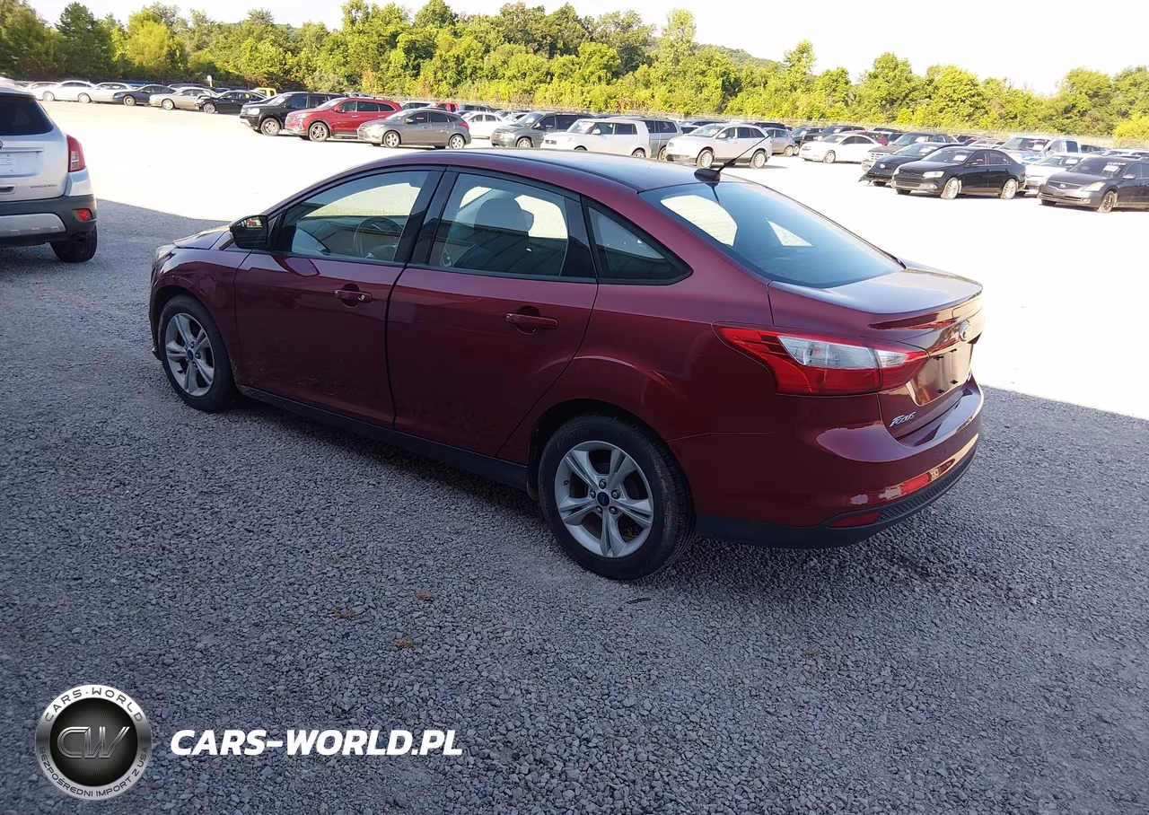 2014 Ford Focus Se VIN:1FADP3F28EL438641 - 3