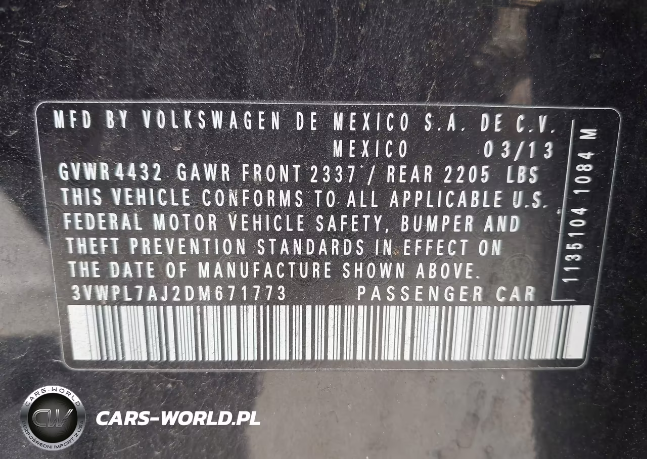2013 Volkswagen Jetta Sportwagen 2.0L Tdi VIN:3VWPL7AJ2DM671773 - 9