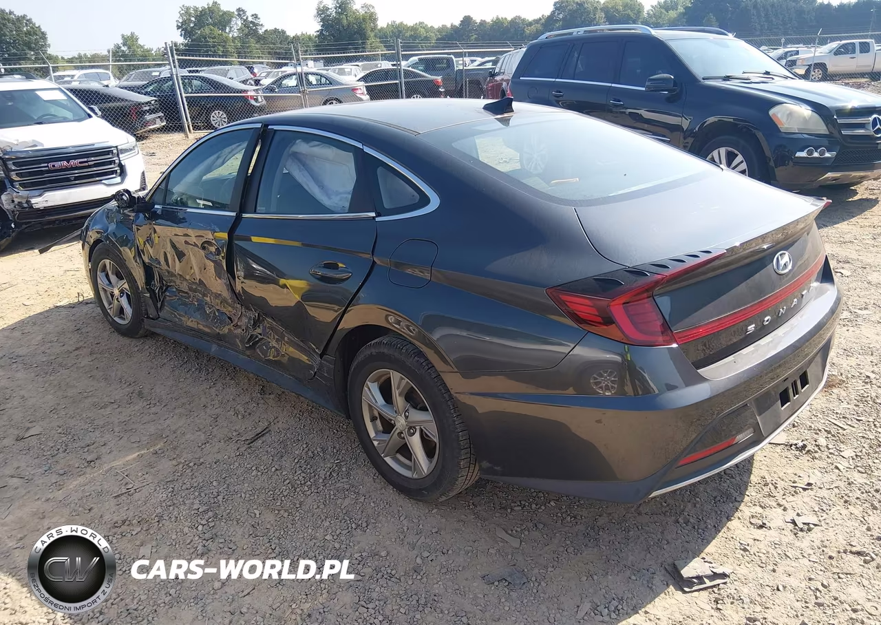 2021 Hyundai Sonata Se VIN:5NPEG4JA1MH067635 - 3