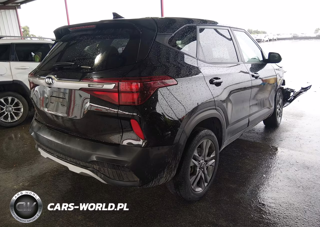 2021 Kia Seltos Lx VIN:KNDEPCAA1M7044841 - 4