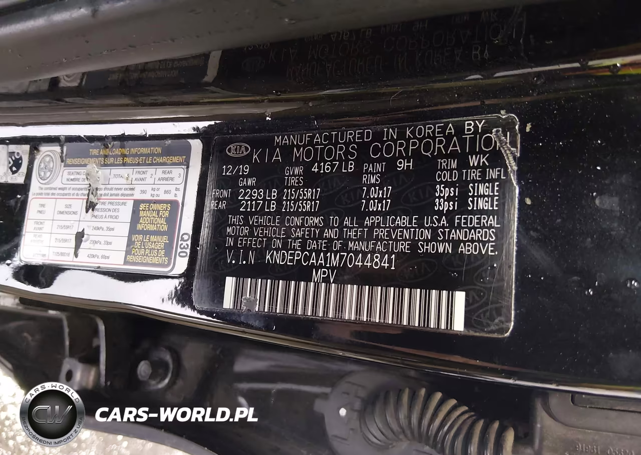 2021 Kia Seltos Lx VIN:KNDEPCAA1M7044841 - 9