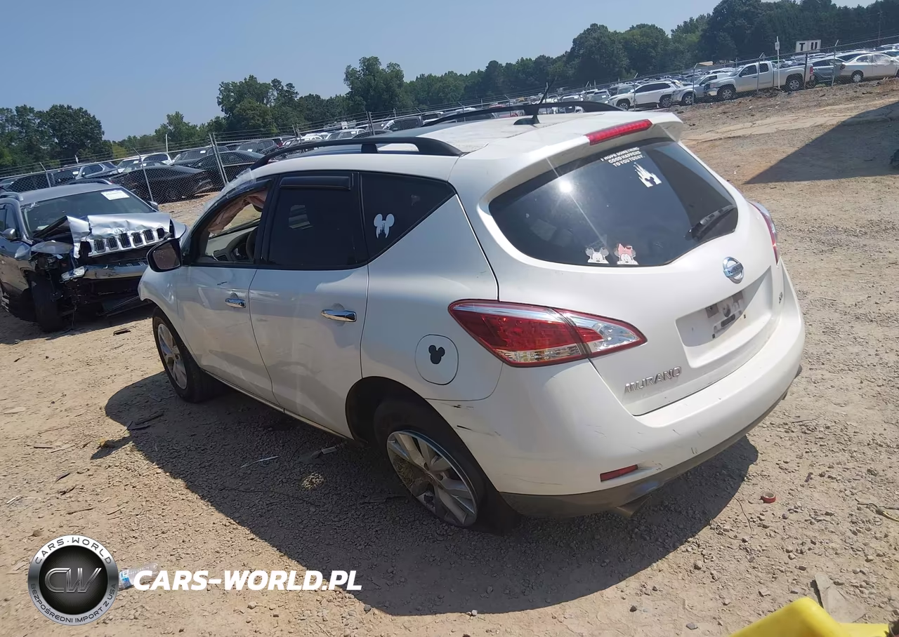 2013 Nissan Murano Sl VIN:JN8AZ1MU8DW211502 - 3