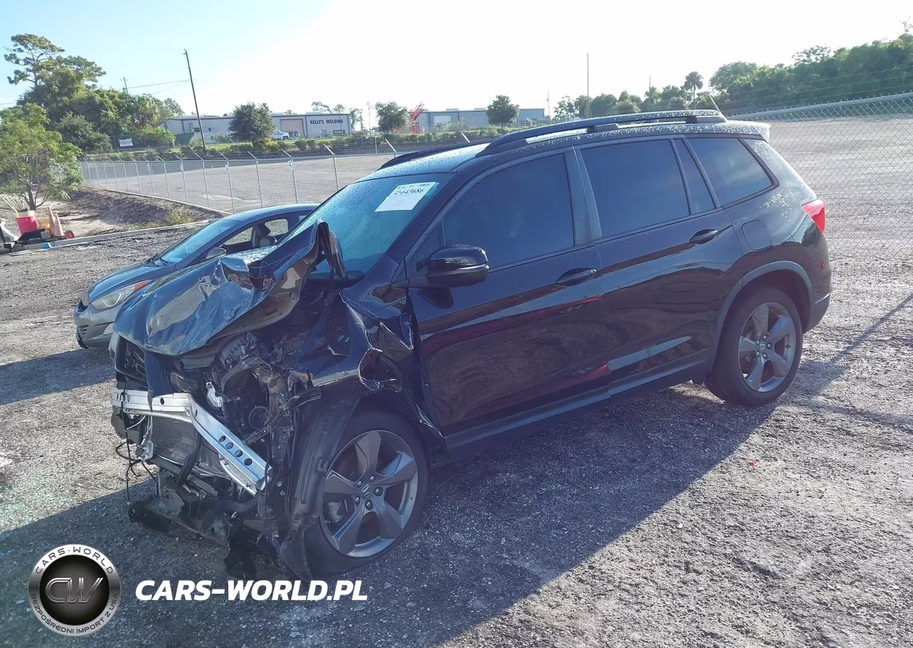 2019 Honda Passport Touring VIN:5FNYF7H97KB006962 - 2