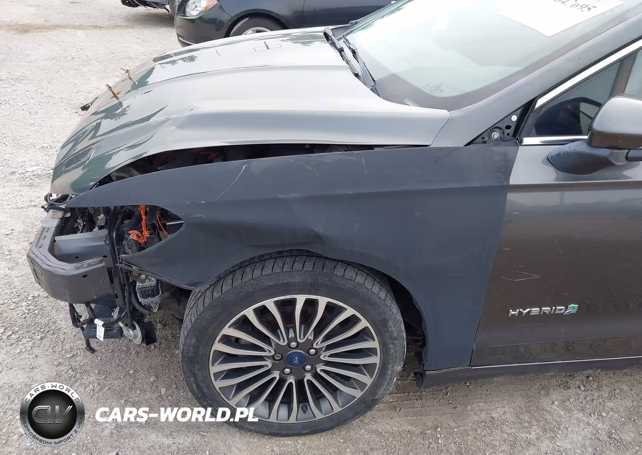 2018 Ford Fusion Hybrid Titanium VIN:3FA6P0RU6JR185917 - 18