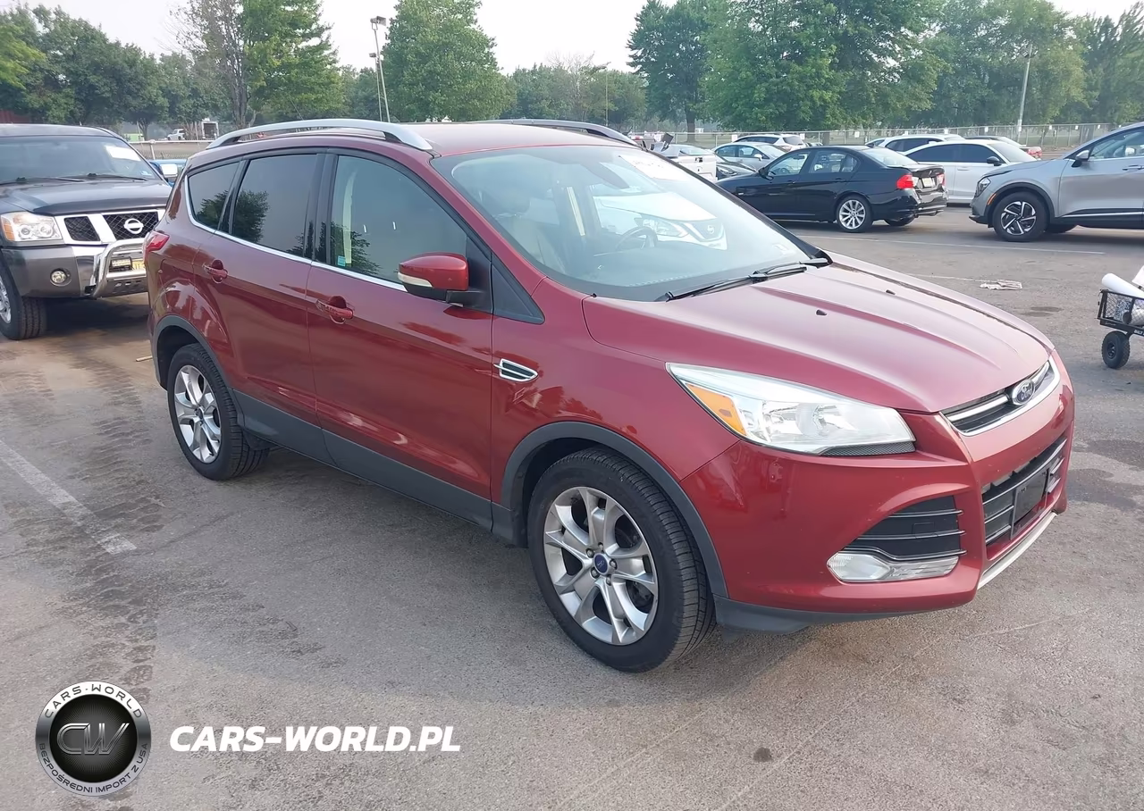 2014 Ford Escape Titanium VIN:1FMCU9JX3EUB54120 - 1