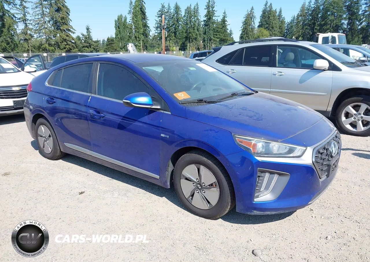 2020 Hyundai Ioniq Hybrid Se VIN:KMHC75LC6LU234812 - 1