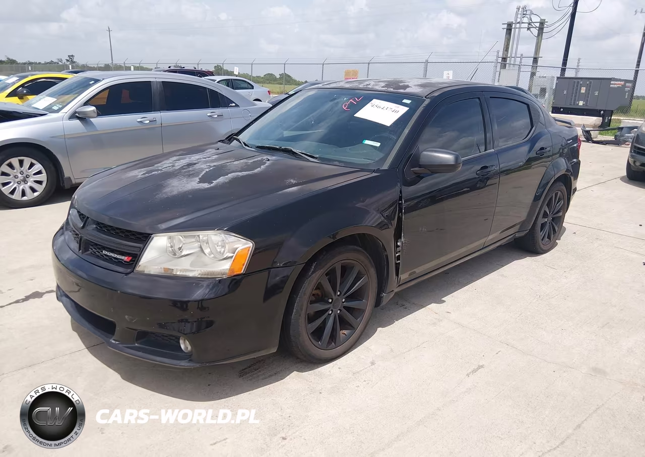 2014 Dodge Avenger Sxt VIN:1C3CDZCG9EN218158 - 2