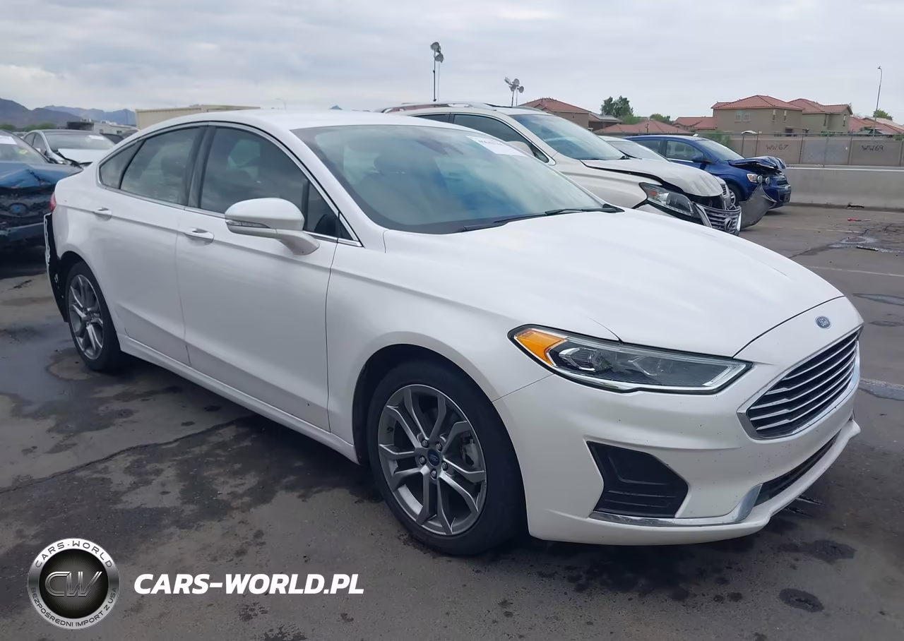 2019 Ford Fusion Sel VIN:3FA6P0CD7KR146490 - 1