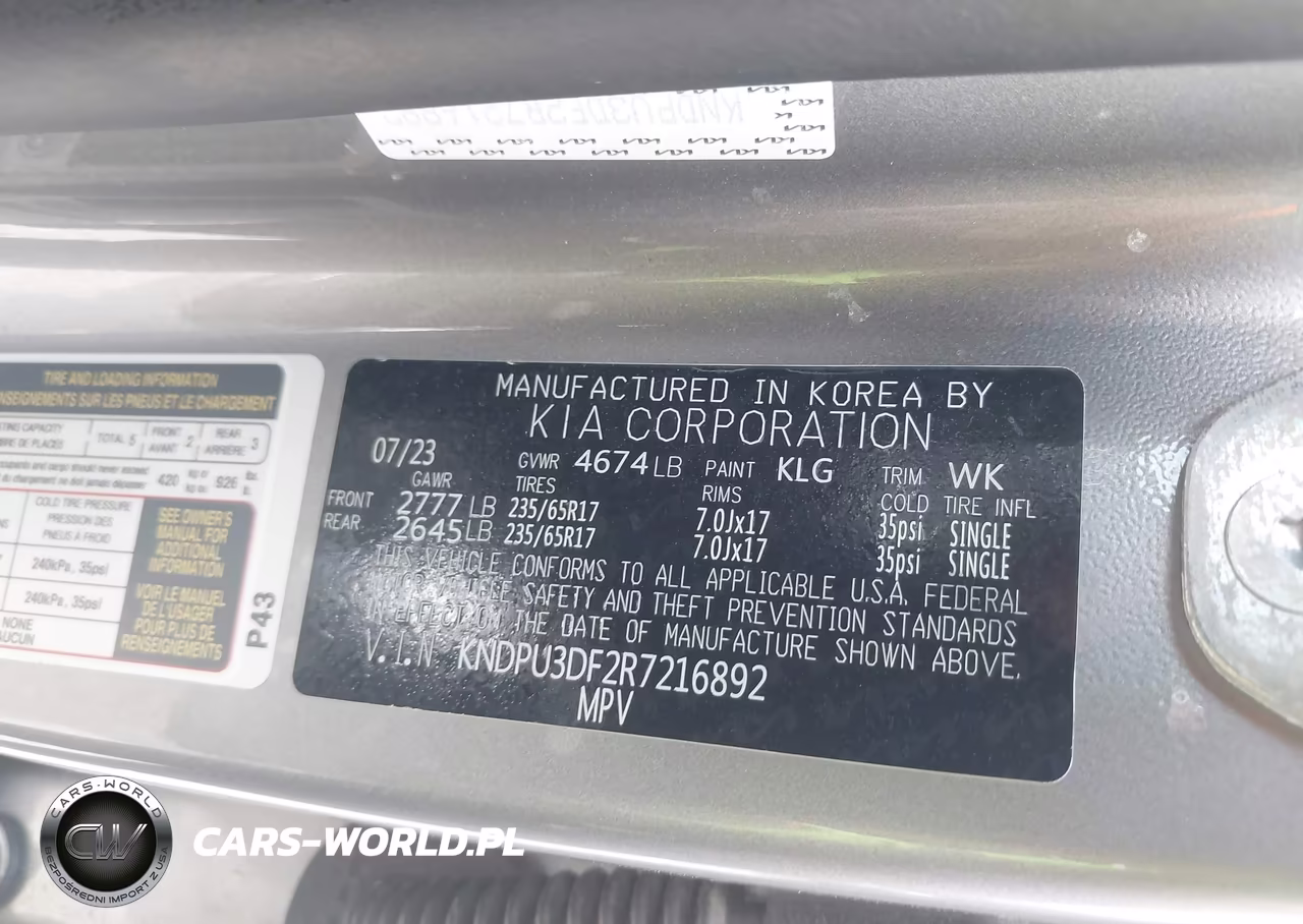 2024 Kia Sportage Lx VIN:KNDPU3DF2R7216892 - 9