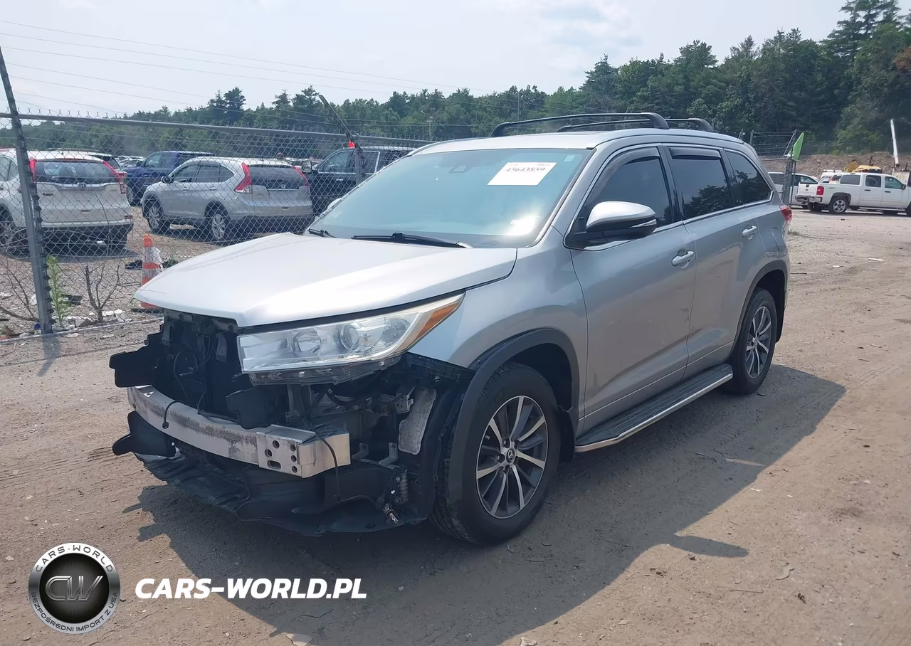 2017 Toyota Highlander Xle VIN:5TDJZRFH9HS478762 - 2