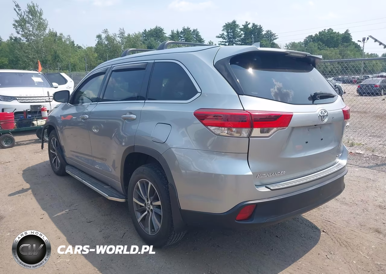 2017 Toyota Highlander Xle VIN:5TDJZRFH9HS478762 - 3
