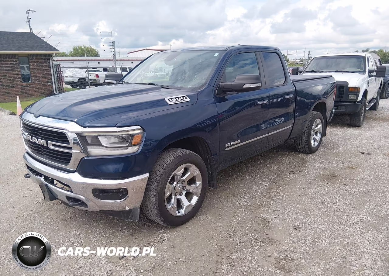 2019 Ram 1500 Big Horn-Lone Star 4X4 6'4 Box VIN:1C6SRFBTXKN800021 - 2