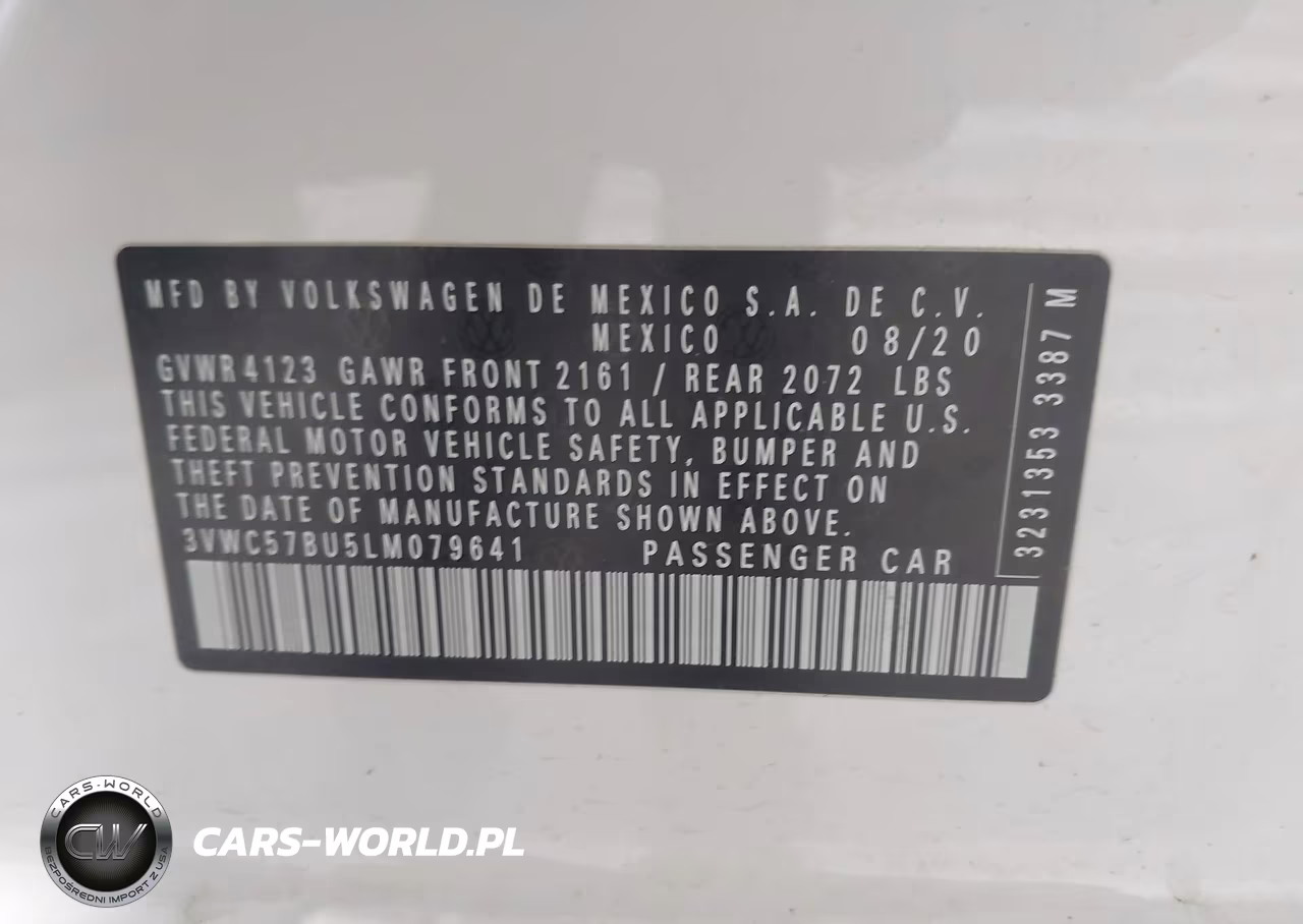 2020 Volkswagen Jetta 1.4T R-Line-1.4T S-1.4T Se VIN:3VWC57BU5LM079641 - 9