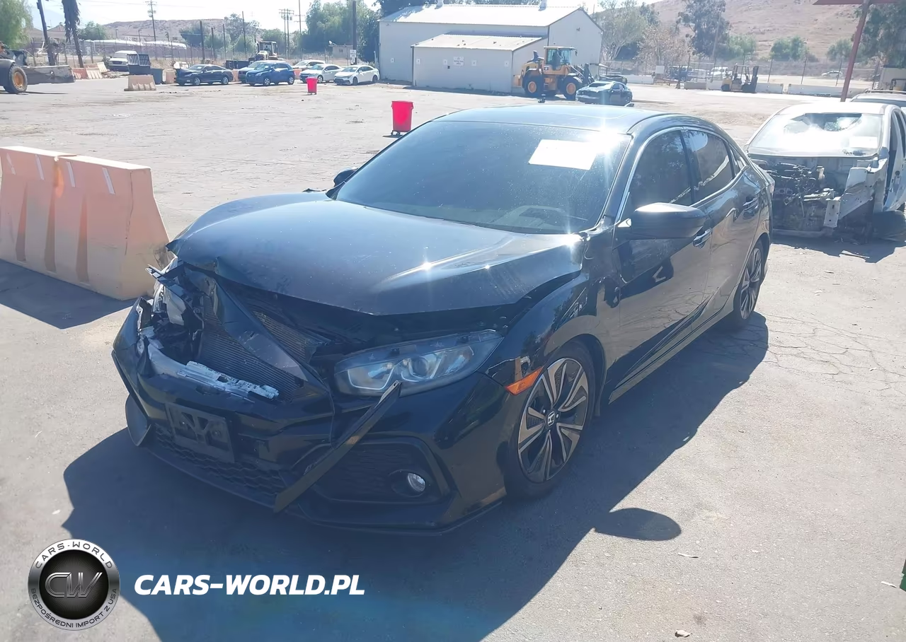2018 Honda Civic Ex VIN:SHHFK7H52JU428456 - 2