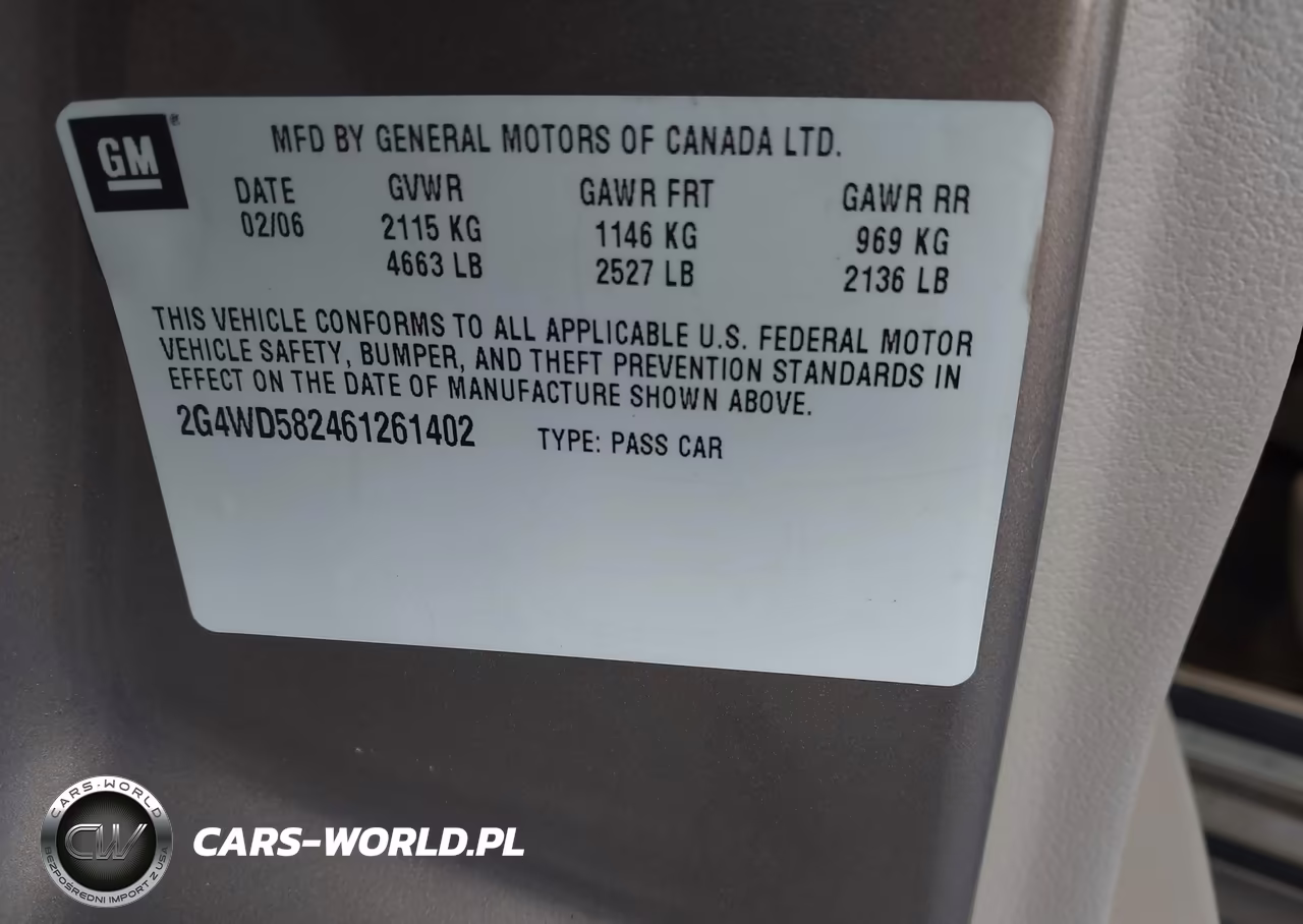 2006 Buick Lacrosse Cxl VIN:2G4WD582461261402 - 9