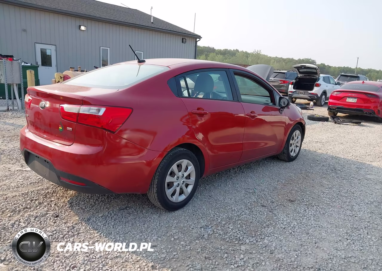 2014 Kia Rio Lx VIN:KNADM4A31E6386936 - 4