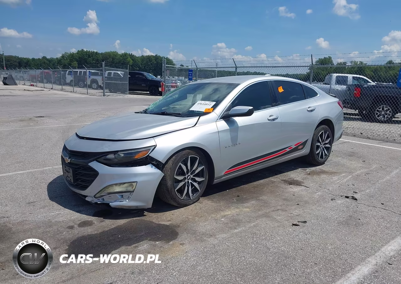 2020 Chevrolet Malibu Fwd Lt VIN:1G1ZD5ST8LF124916 - 2