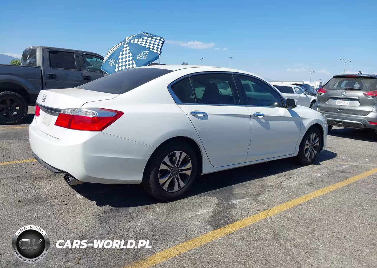 2014 Honda Accord Lx VIN:1HGCR2F32EA063703 - 4