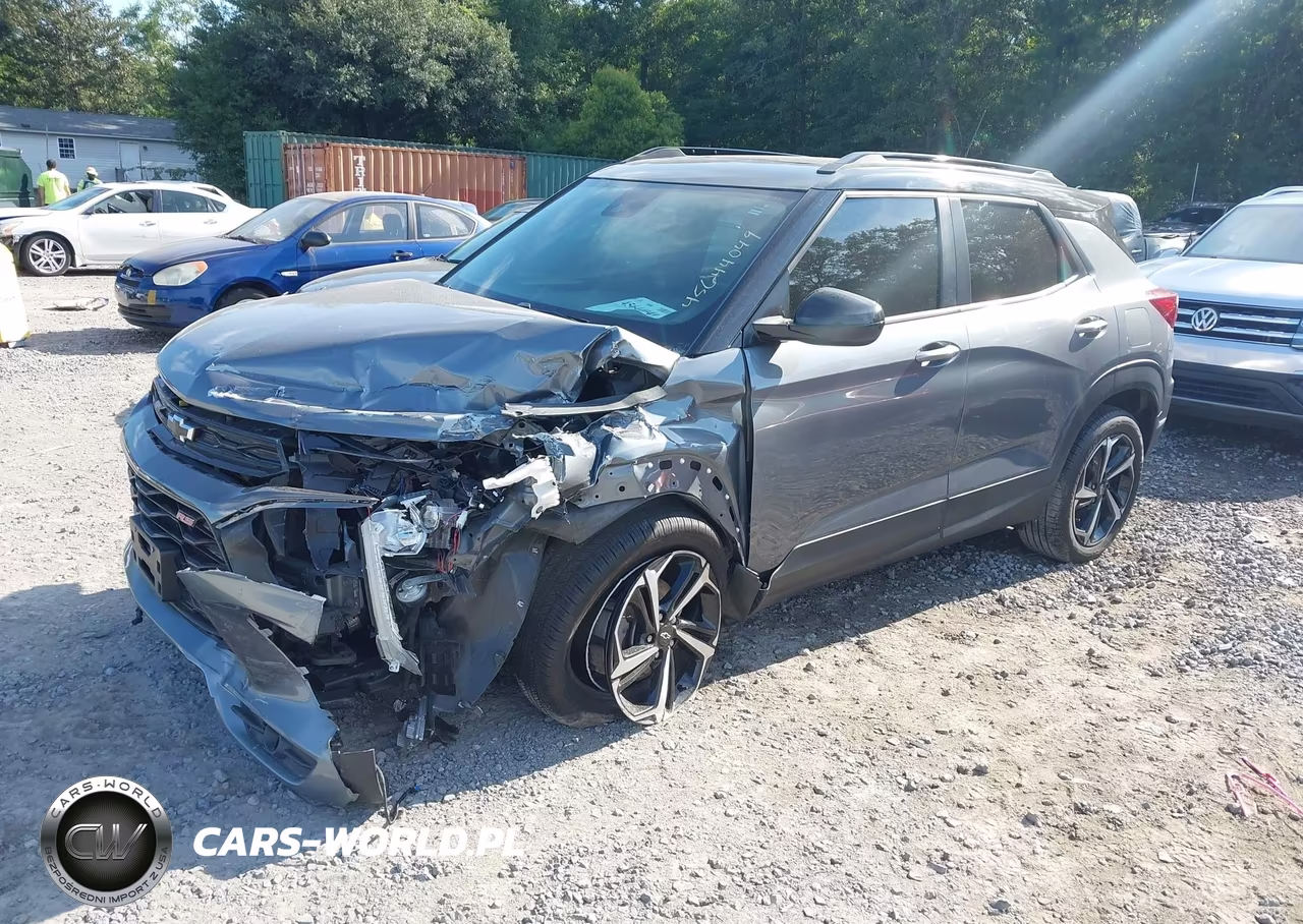 2021 Chevrolet Trailblazer Awd Rs VIN:KL79MUSL3MB047170 - 2