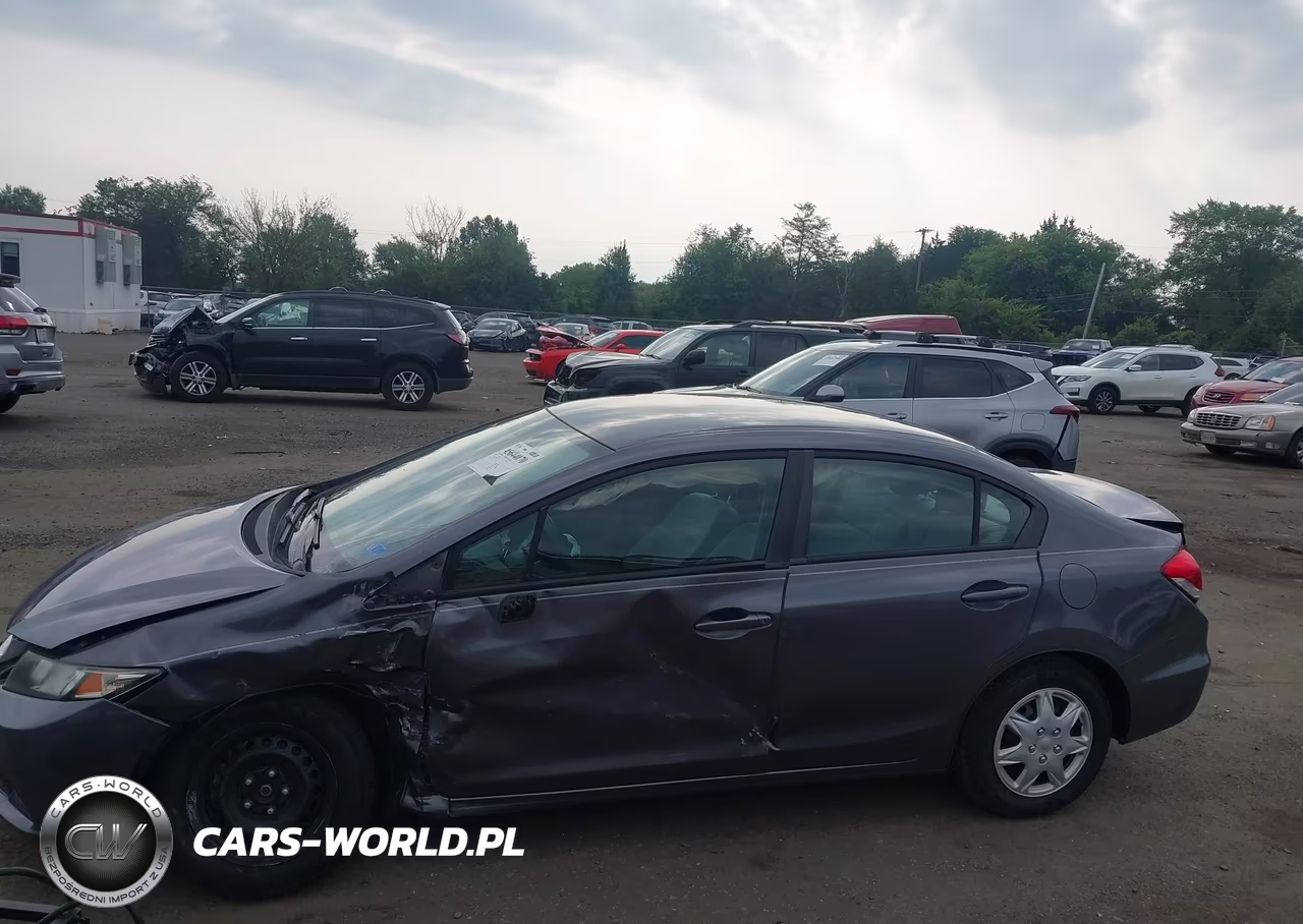2014 Honda Civic Lx VIN:2HGFB2F5XEH501338 - 13