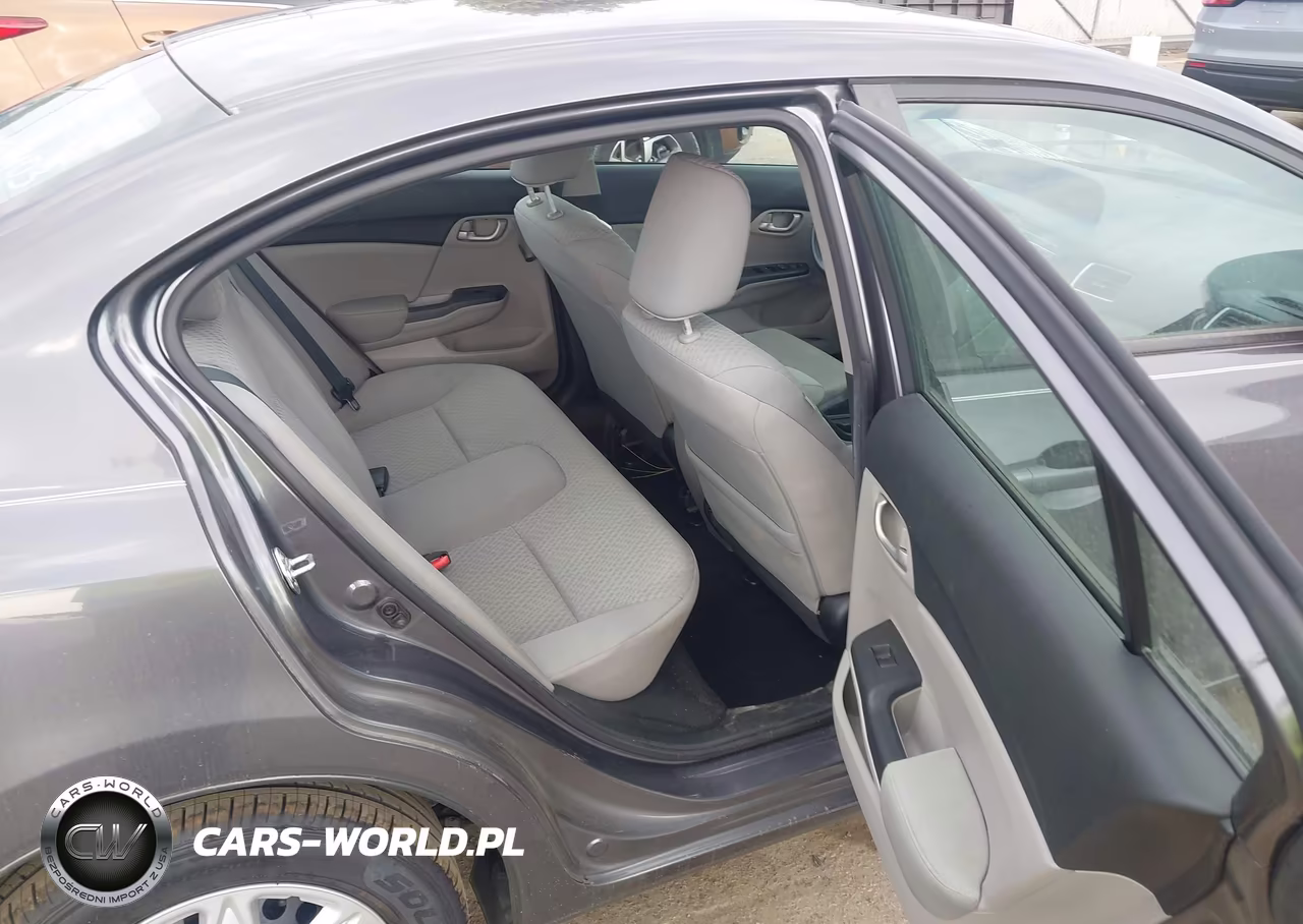 2014 Honda Civic Lx VIN:2HGFB2F5XEH501338 - 8