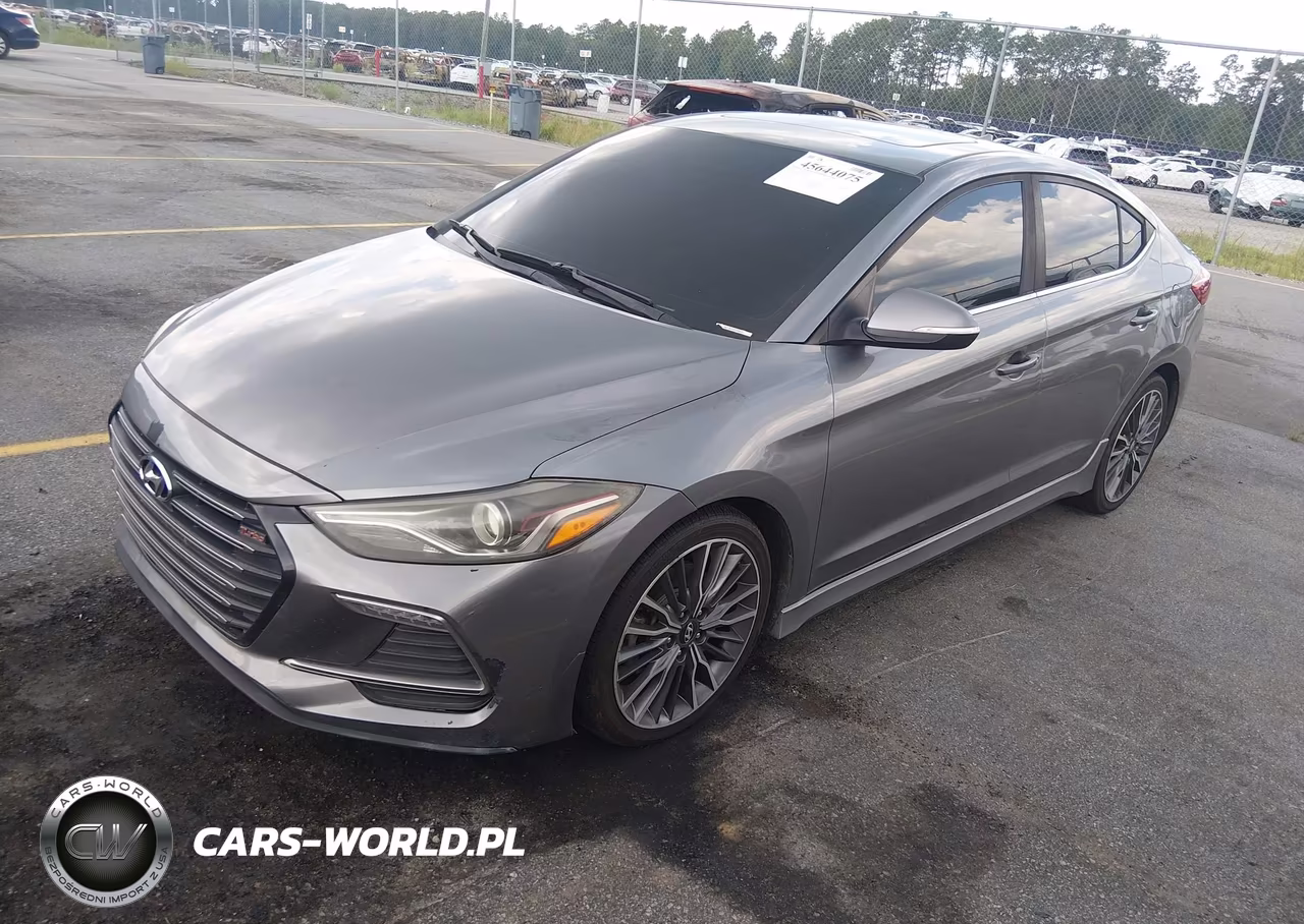 2018 Hyundai Elantra Sport VIN:KMHD04LB8JU685263 - 2