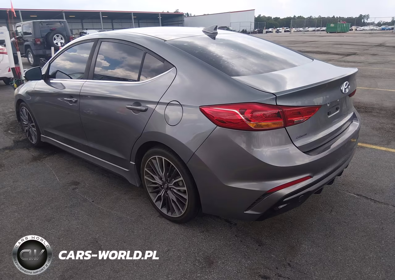 2018 Hyundai Elantra Sport VIN:KMHD04LB8JU685263 - 3