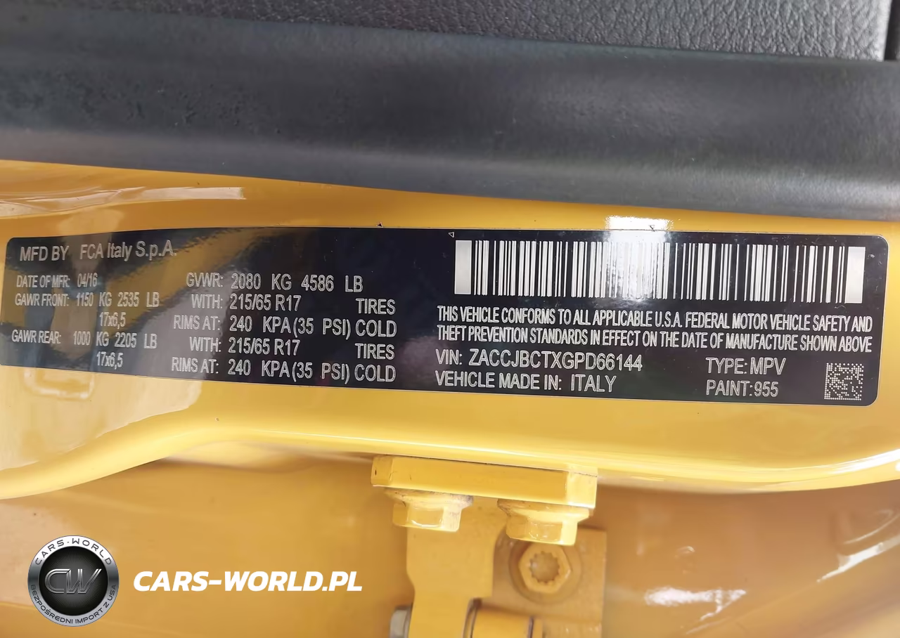 2016 Jeep Renegade Trailhawk VIN:ZACCJBCTXGPD66144 - 9