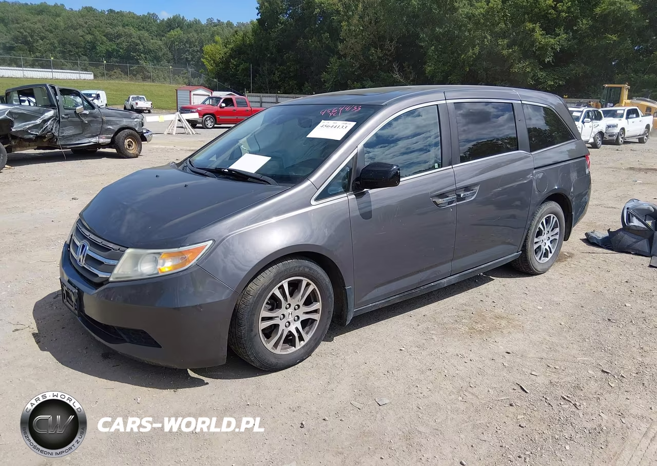 2013 Honda Odyssey Ex-L VIN:5FNRL5H69DB088607 - 2