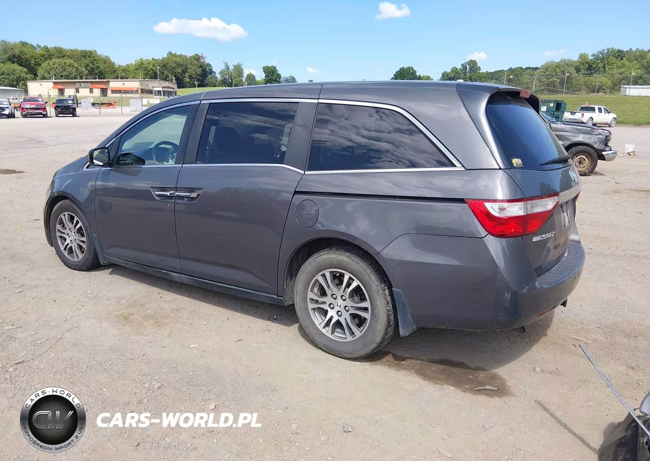 2013 Honda Odyssey Ex-L VIN:5FNRL5H69DB088607 - 3