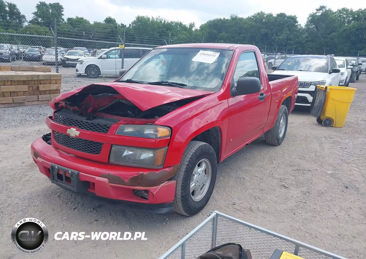 2008 Chevrolet Colorado Ls VIN:1GCCS149X88150927 - 2