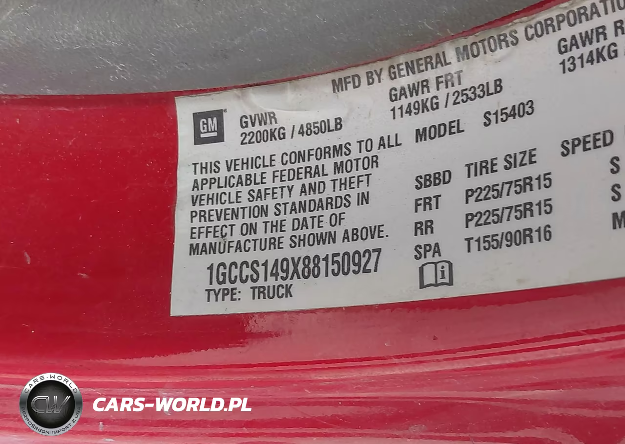 2008 Chevrolet Colorado Ls VIN:1GCCS149X88150927 - 9