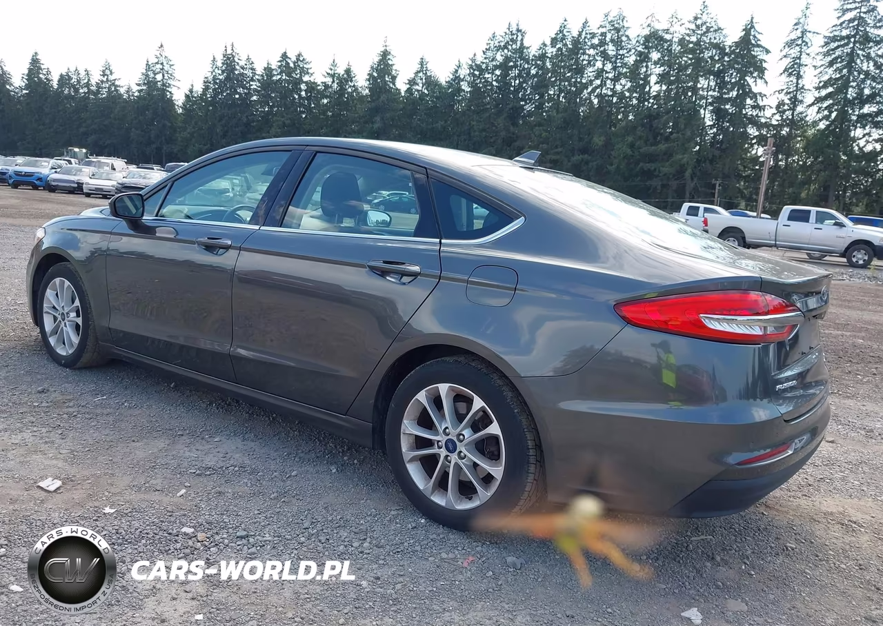 2020 Ford Fusion Hybrid Se VIN:3FA6P0LU7LR262306 - 3