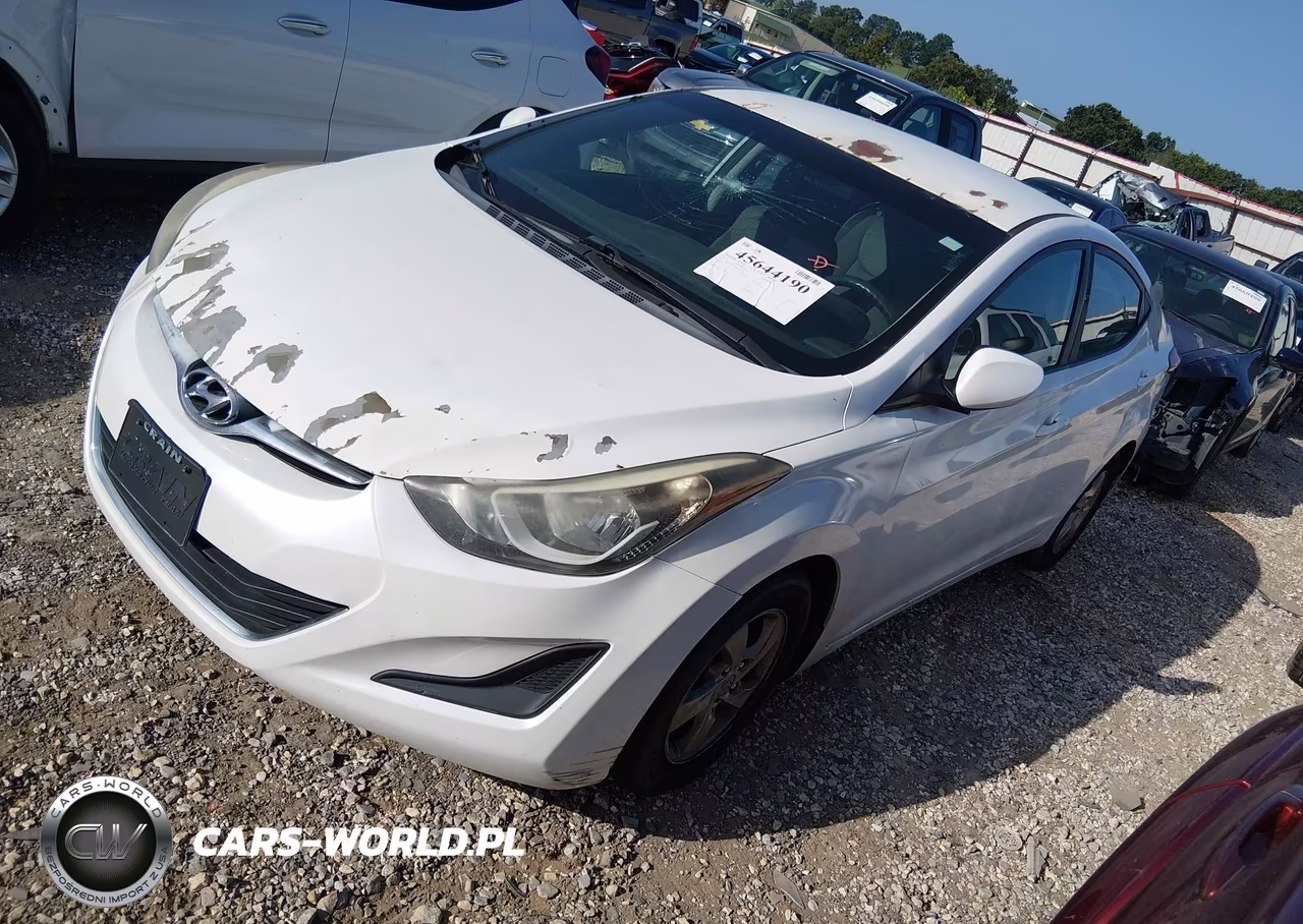 2015 Hyundai Elantra Se VIN:5NPDH4AE5FH550432 - 2