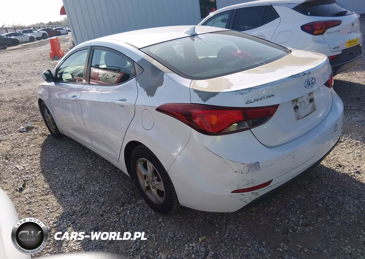 2015 Hyundai Elantra Se VIN:5NPDH4AE5FH550432 - 3