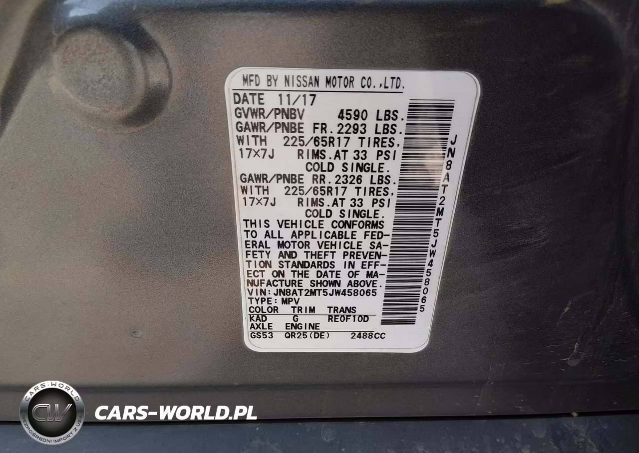 2018 Nissan Rogue S VIN:JN8AT2MT5JW458065 - 9