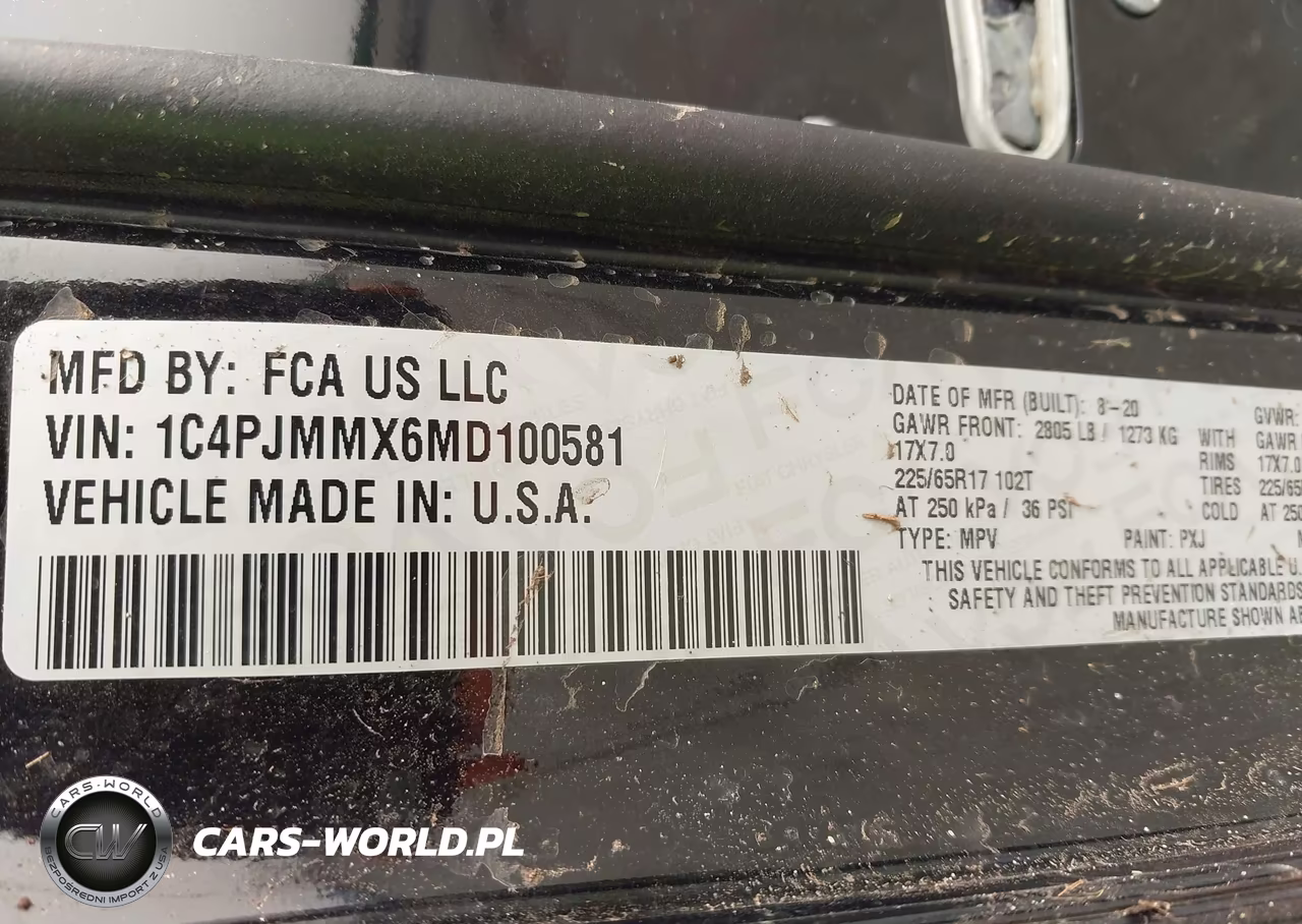 2021 Jeep Cherokee Latitude Lux 4X4 VIN:1C4PJMMX6MD100581 - 9