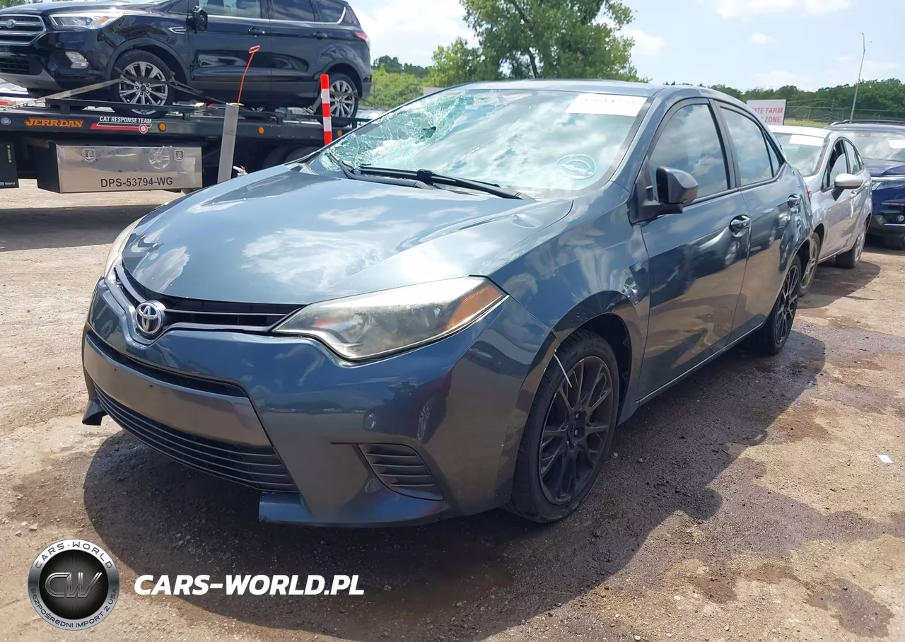 2016 Toyota Corolla Le VIN:5YFBURHE6GP427717 - 2