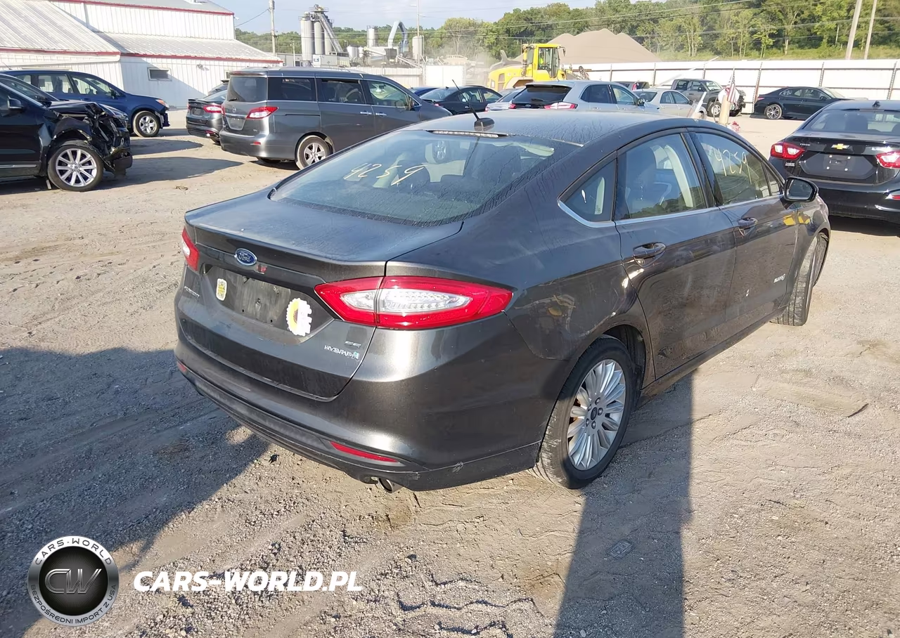 2016 Ford Fusion Hybrid Se VIN:3FA6P0LU1GR403554 - 4