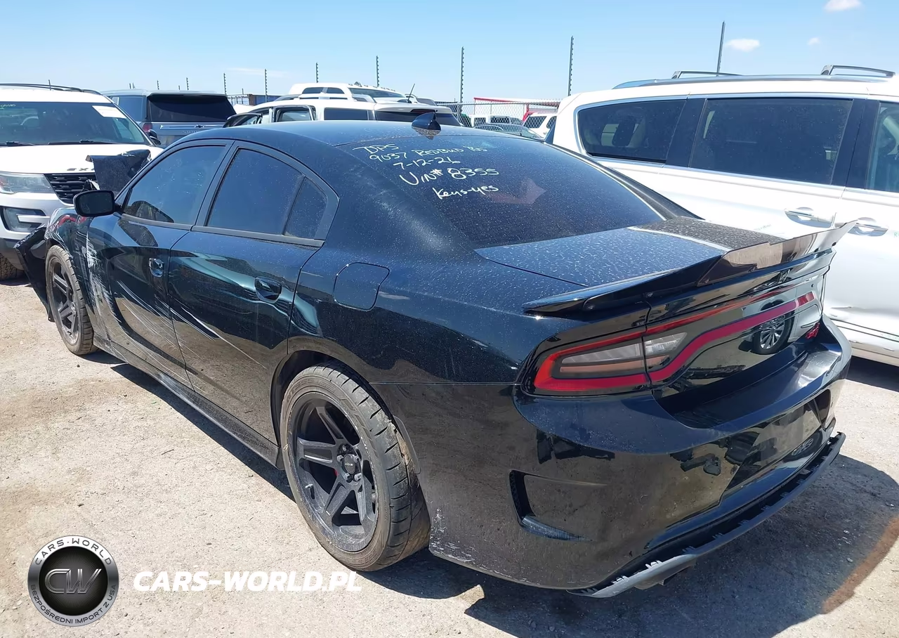2019 Dodge Charger Srt Hellcat Rwd VIN:2C3CDXL90KH668355 - 3
