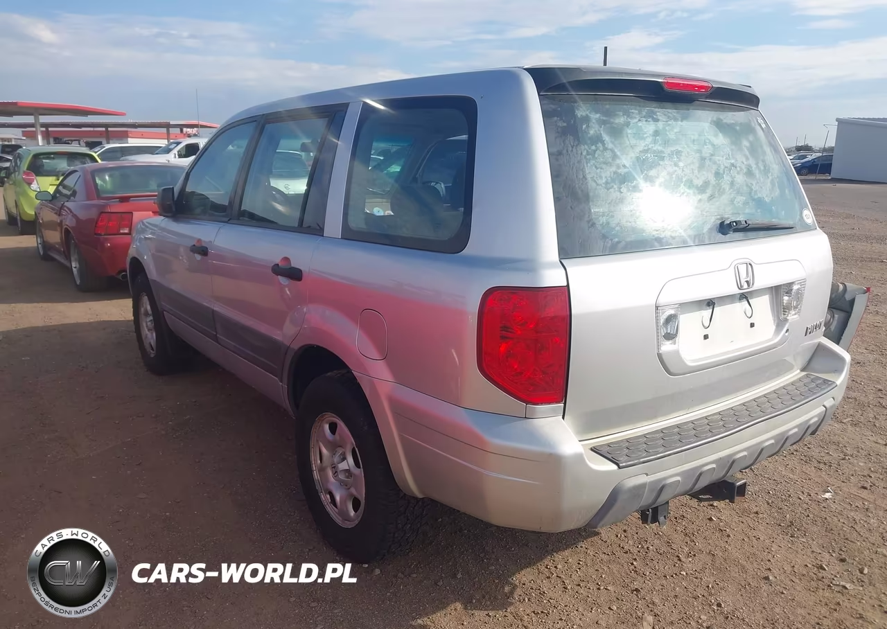 2005 Honda Pilot Lx VIN:2HKYF18185H530778 - 3