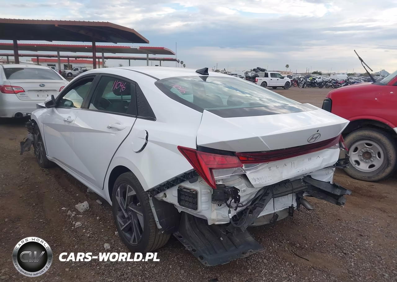 2025 Hyundai Elantra Sel Convenience VIN:KMHLS4DG6SU007760 - 3