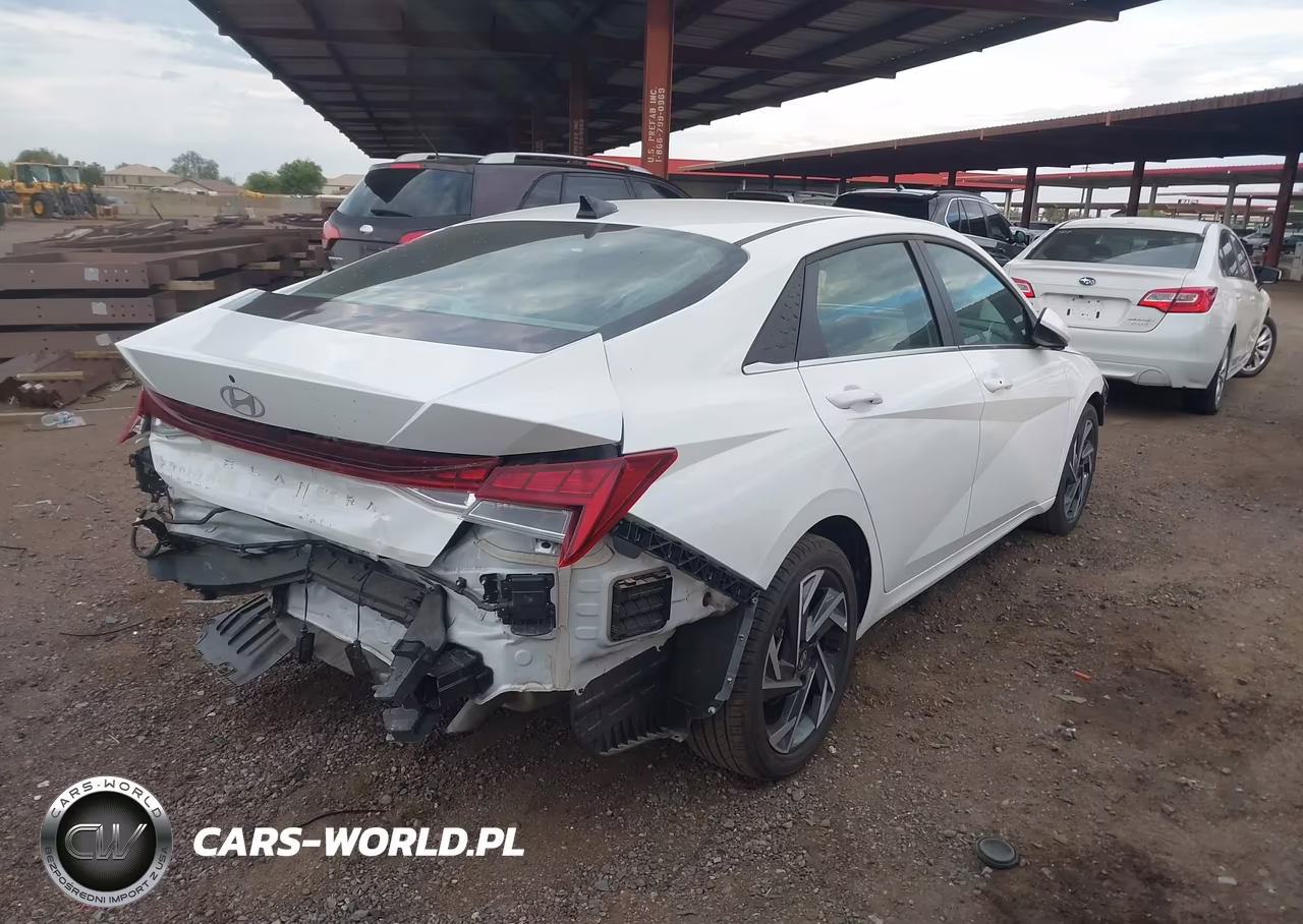 2025 Hyundai Elantra Sel Convenience VIN:KMHLS4DG6SU007760 - 4