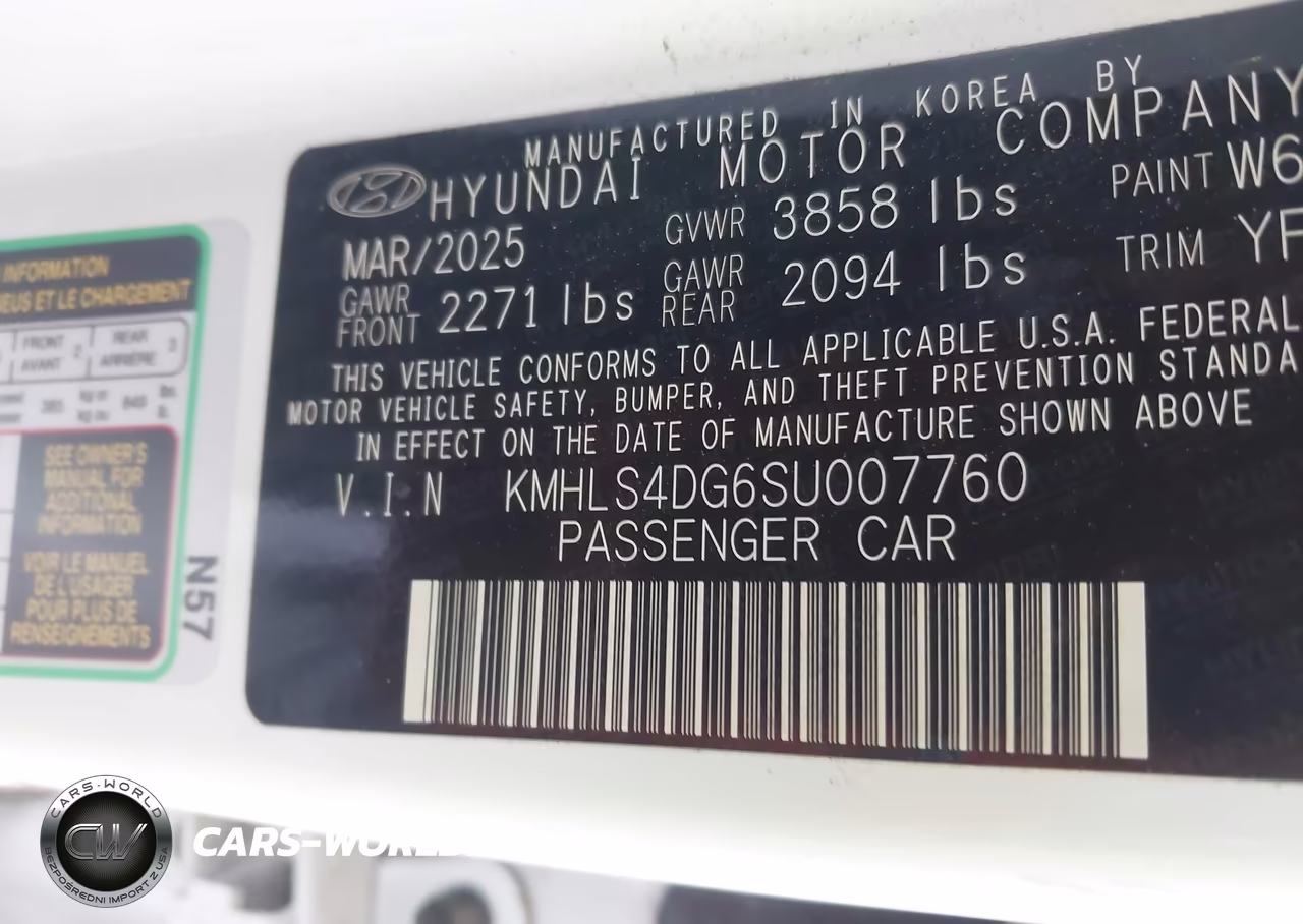2025 Hyundai Elantra Sel Convenience VIN:KMHLS4DG6SU007760 - 9