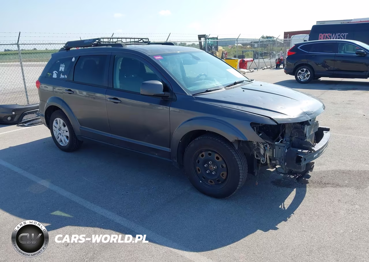 2019 Dodge Journey Se VIN:3C4PDCBB8KT804507 - 1